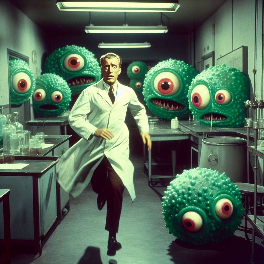 151 Experiment Scientific Experiment Gone Awry by Ron-Tweedie on DeviantArt