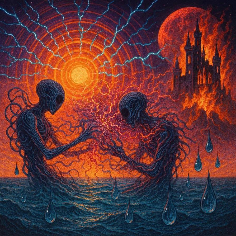 extra-dimensional entities feeding by Ron-Tweedie on DeviantArt