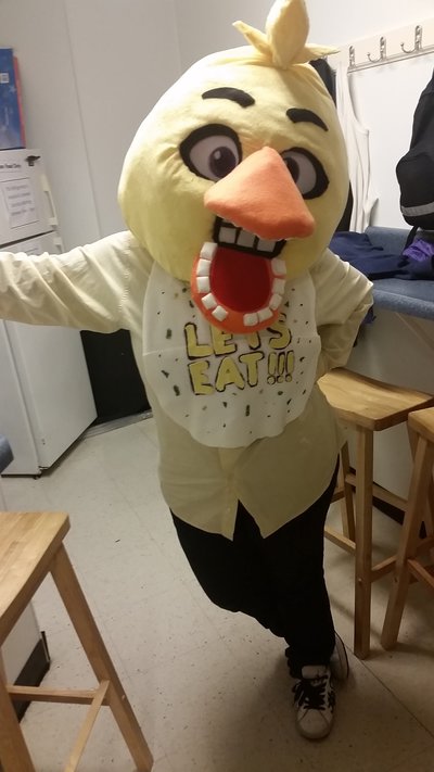 My Halloween Costume: Chica from FNAF