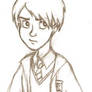 Draco Malfoy sketch 2