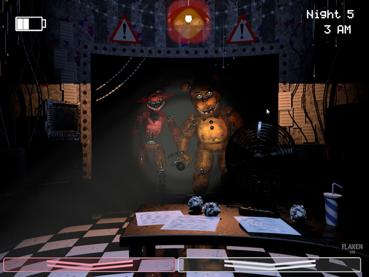 FNaF 2 Hallway Render by Flaxen420 on DeviantArt