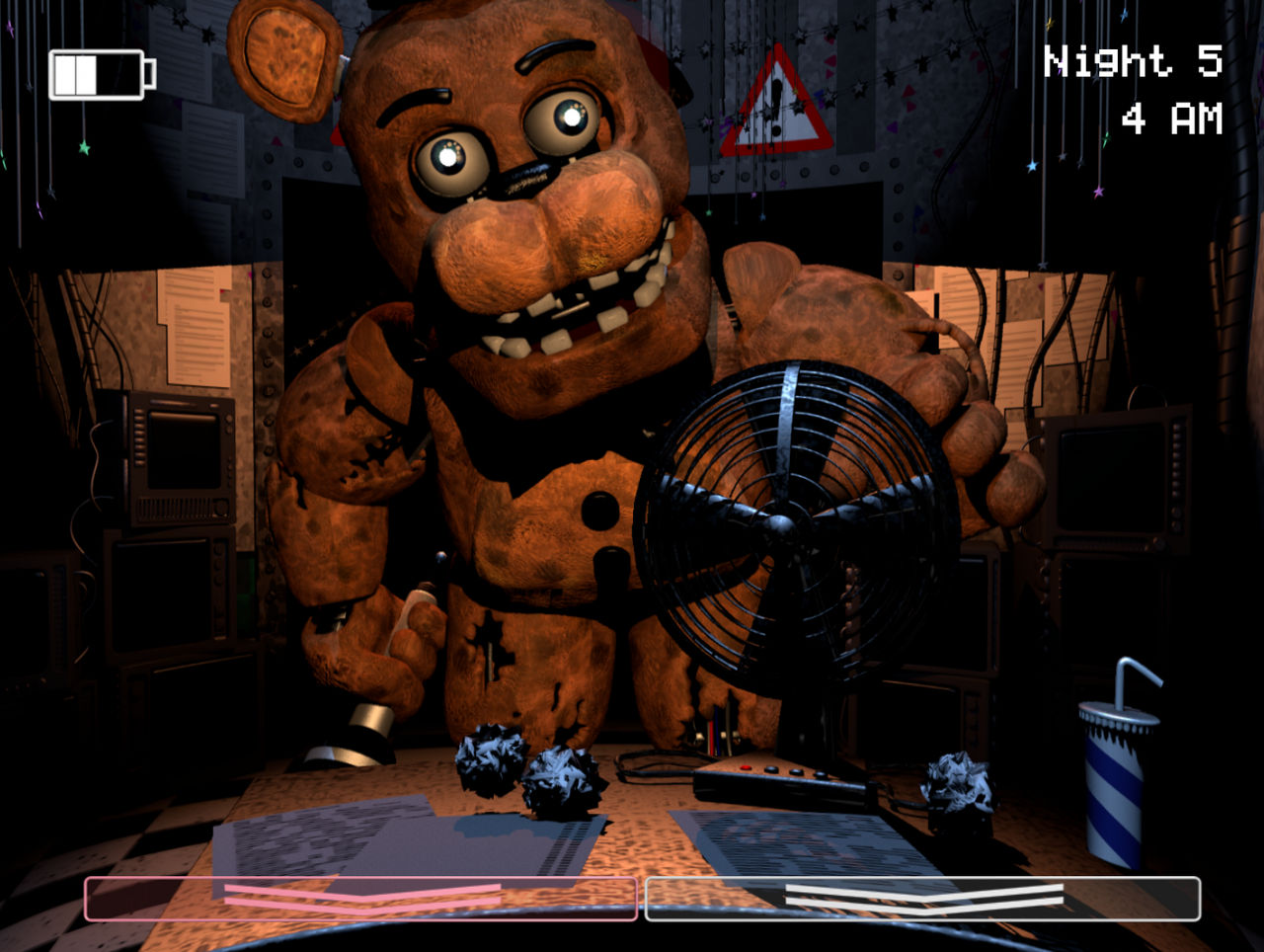 Withered Freddy in Office render remade by Flaxen420 on DeviantArt