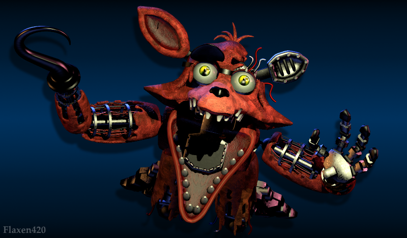 Withered Foxy by MrCrankyYTOFFICAL on DeviantArt in 2023