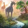 Dawn in the Oligocene Epoch
