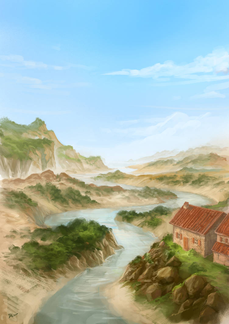 River by davidevart on DeviantArt