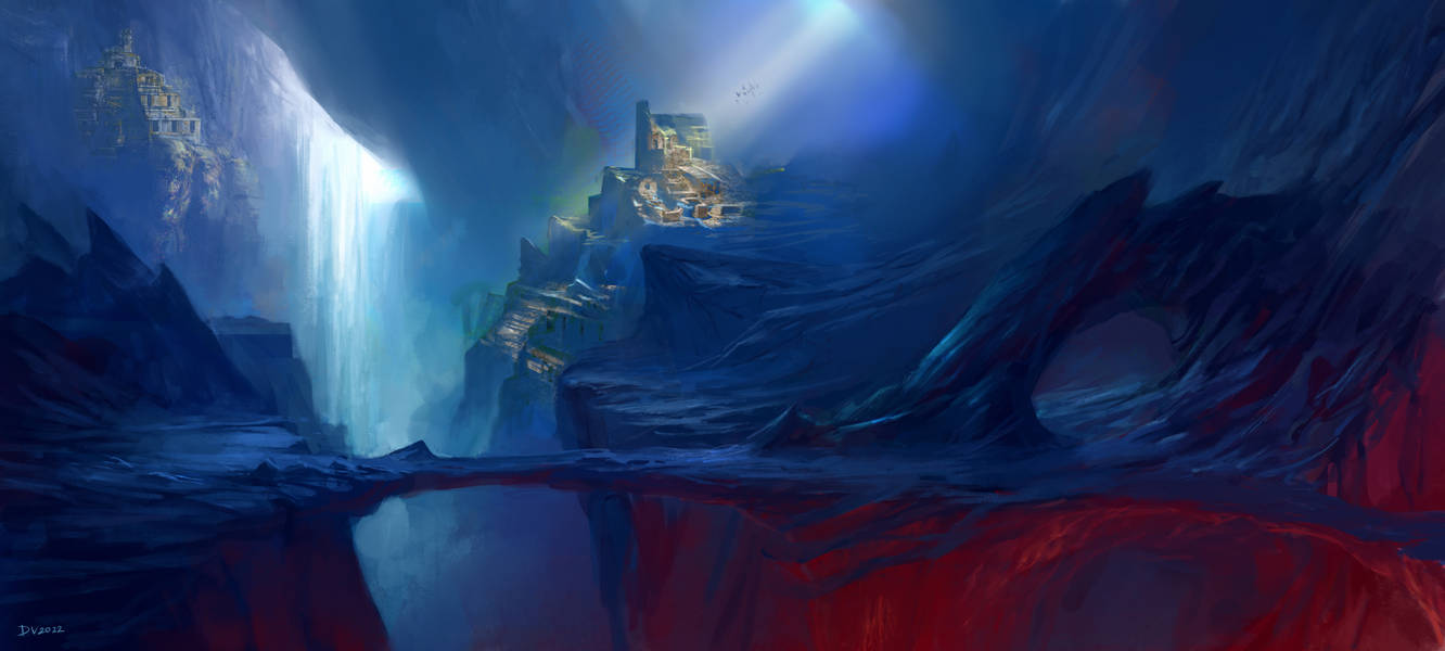 The Cave I by davidevart on DeviantArt