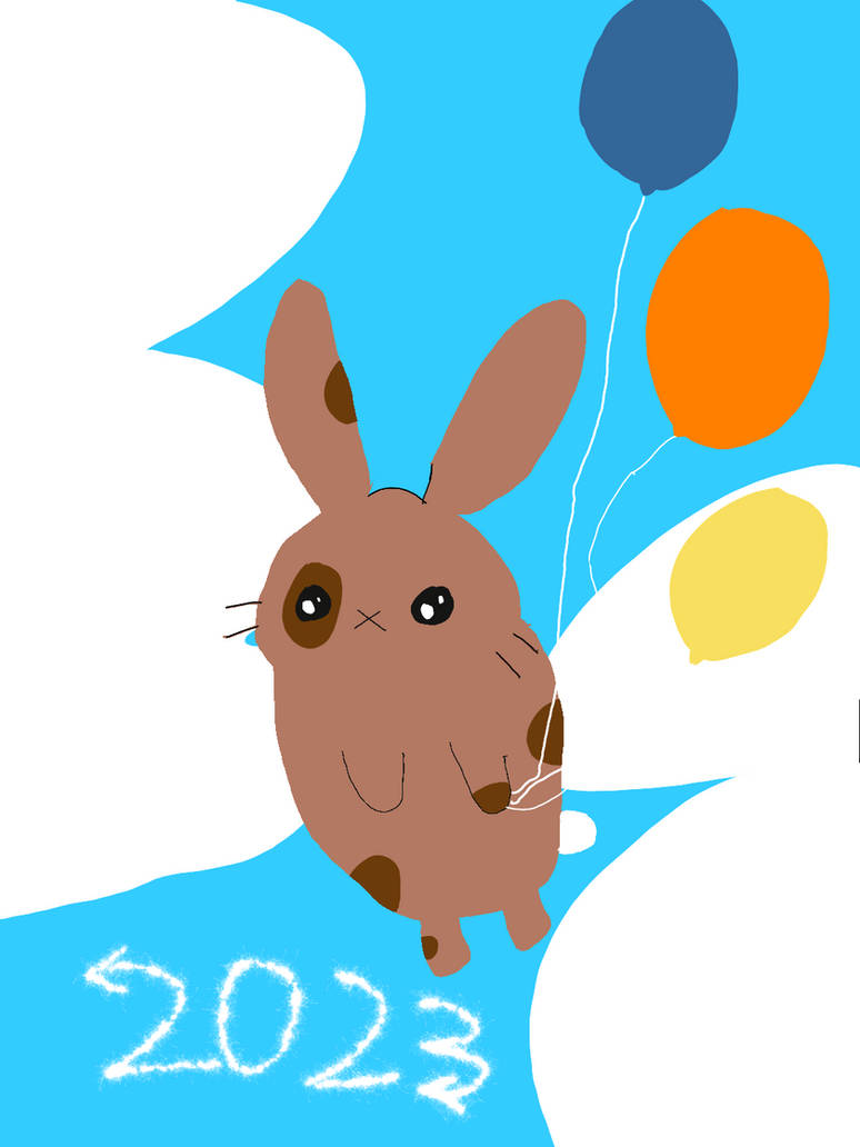 Cute Rabbit 2043 Happy 2023 rabbit by Jessica199616 on DeviantArt