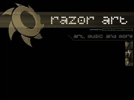 razor art wallpaper