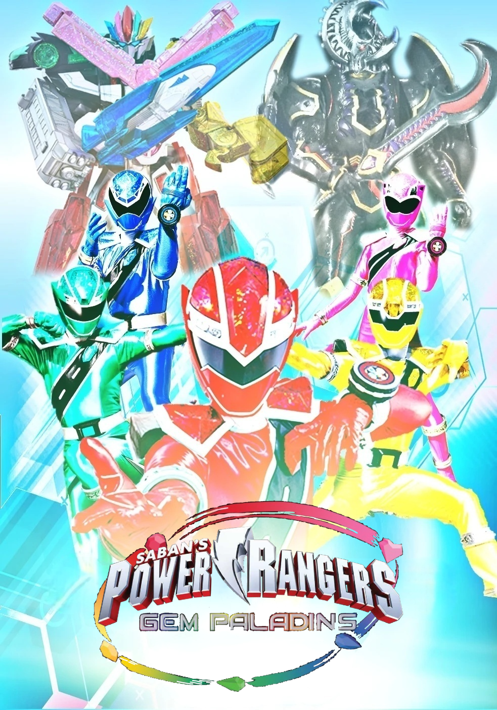 Inner Gem Power Rangers Power Rangers Gem Paladins (2021) by CommanderBlossom on DeviantArt