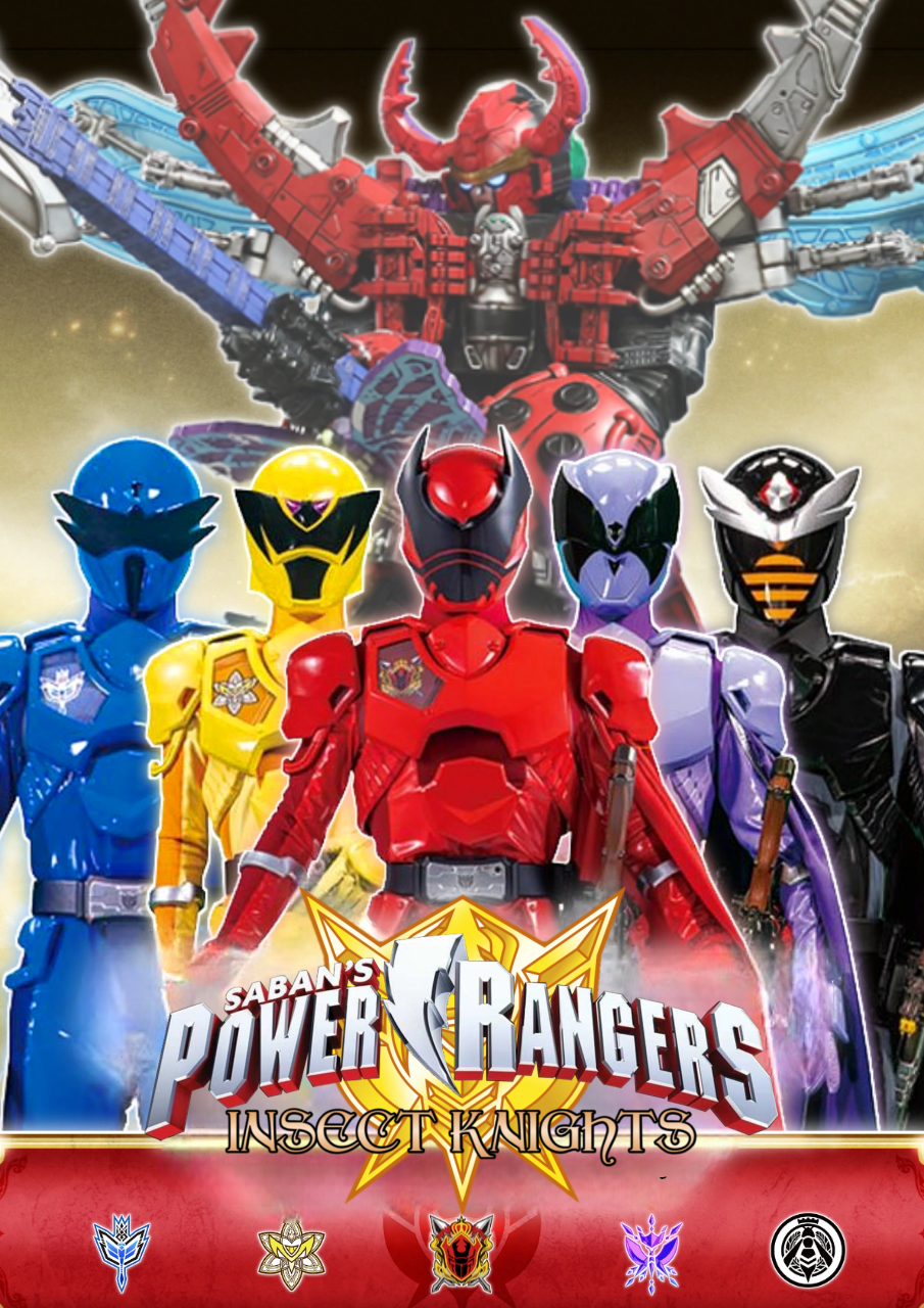 Power Rangers Insect Knights (2024) by CommanderBlossom on DeviantArt