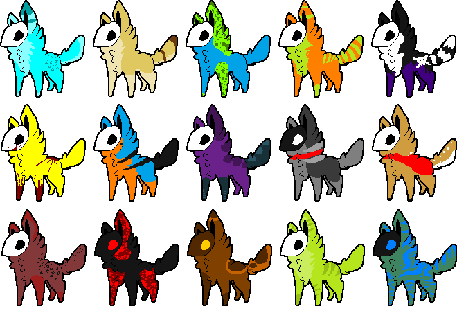 Skull Fuzzy Adopts (Name Your Price)