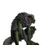 Argonian Werewolf WIP