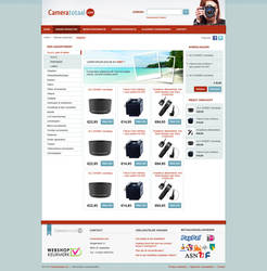 Photography Webshop Layout