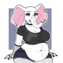 Goth/Punk Elephant Adopt