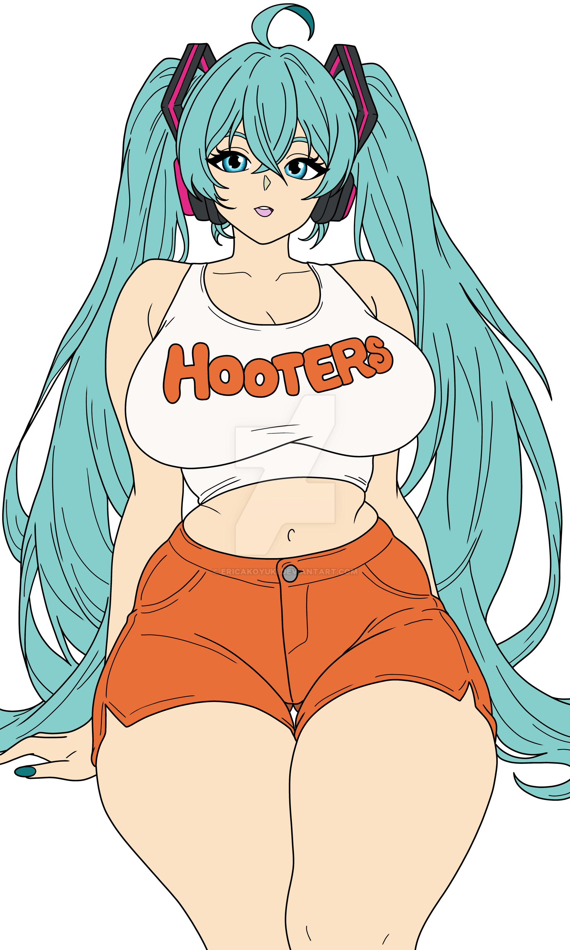 Hooters - Hatsune Miku