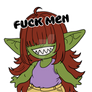 Eat Men Goblin Sticker