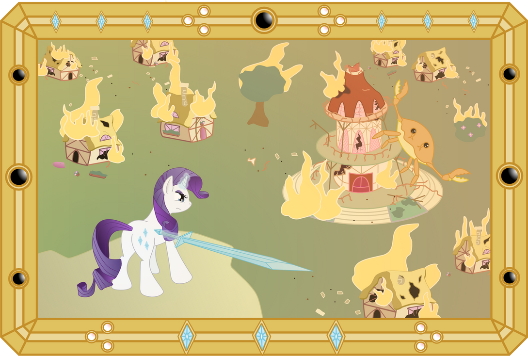 Mlp Rarity Fighting Rarity fighting a Giant Crab by TotallyAnAlicornGuys on DeviantArt