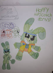 Hoppy hopscotch (envy) (Smiling sins au)