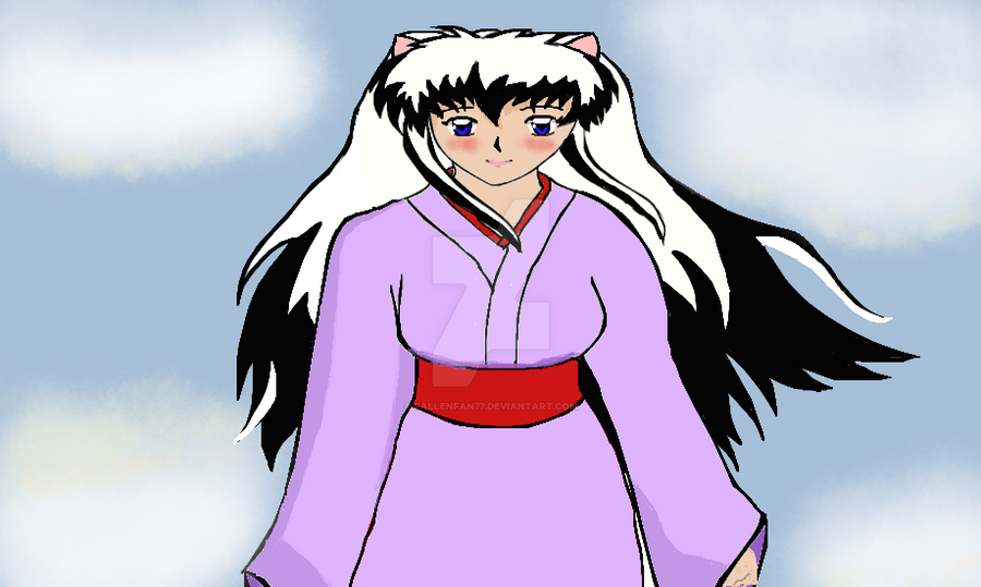 Inuyasha and Kagome's daughter, Kisara by FallenFan77 on.