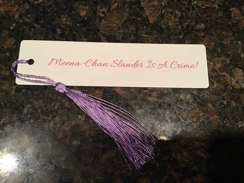 Custom Made Meena Bookmark back by TigressLanzhu on DeviantArt