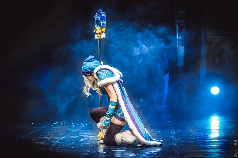 Dota 2. Crystal Maiden. Rylai 4