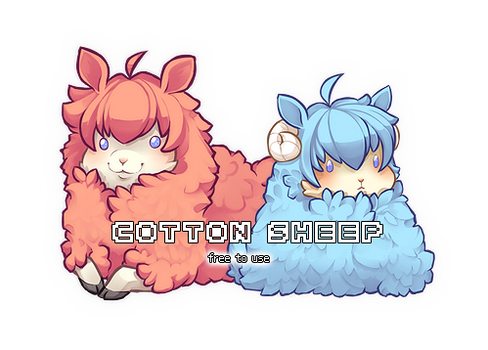 Cotton Sheep 1+2 [Free to Use]