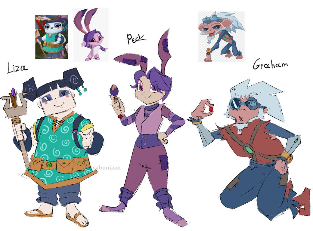 Animal Jam Alphas as Humans by novabonjaan on DeviantArt