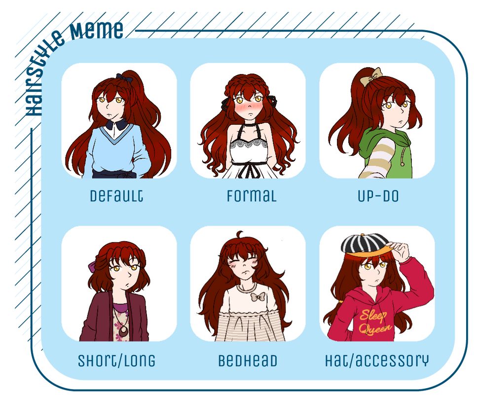 TH: Hair Meme by SleepyAkina16 on DeviantArt