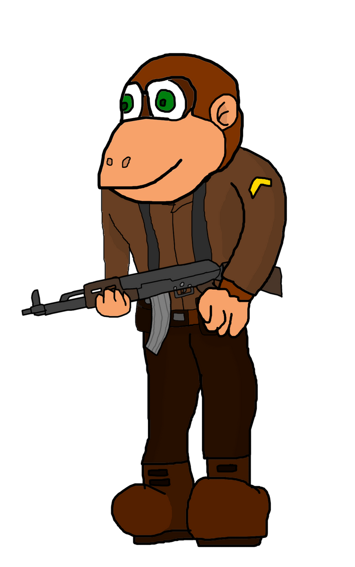 Monkey Republican Army Scout by JeffTheVyondAnimator on DeviantArt