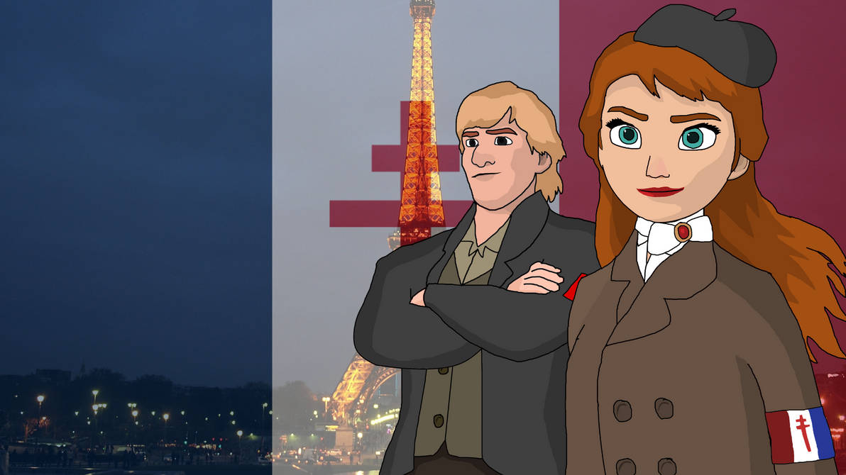 WWII Kristoff and Anna in 1940s Version by JeffTheVyondAnimator on ...