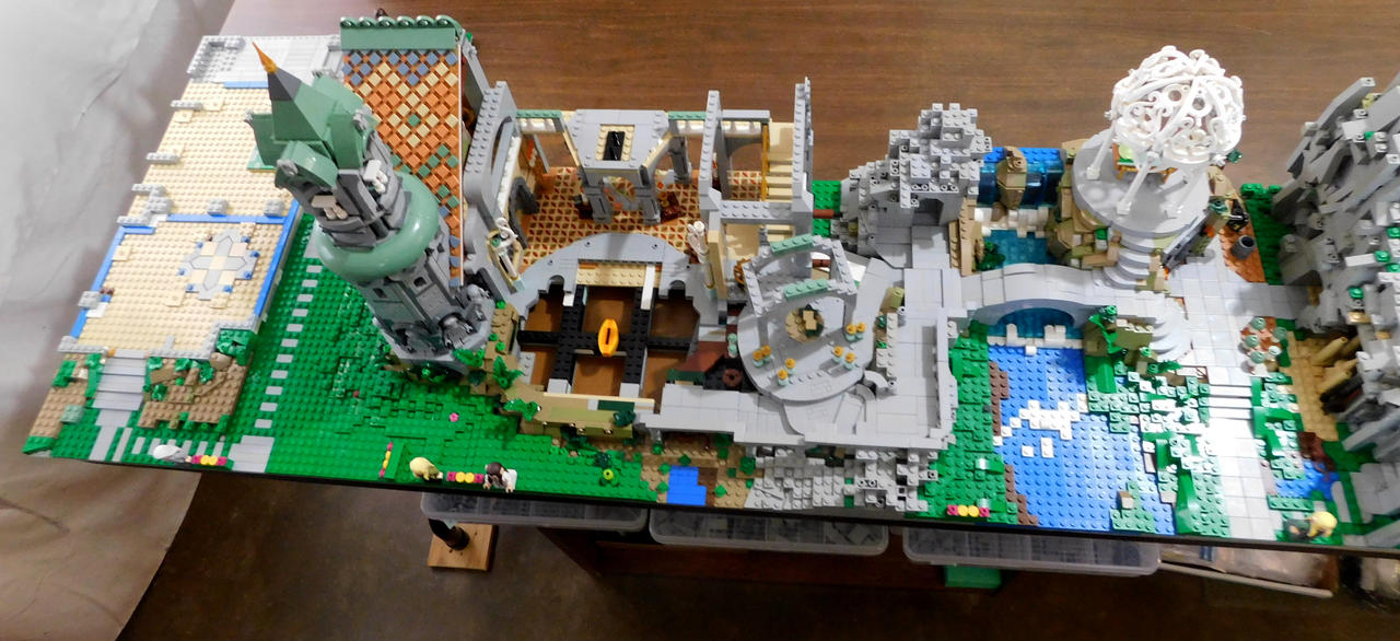 02-04-24. Lego Rivendell Lord of the Rings Diorama by EyeMeMyself83 on ...
