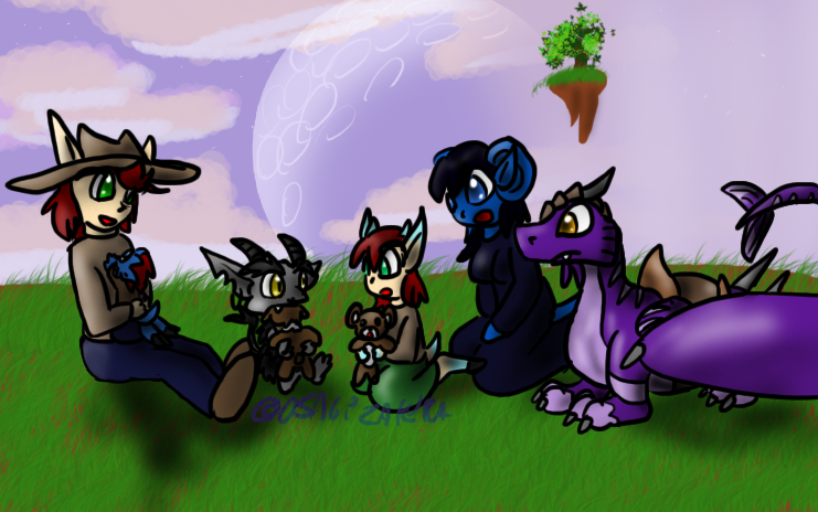 Family moment in Nagrand