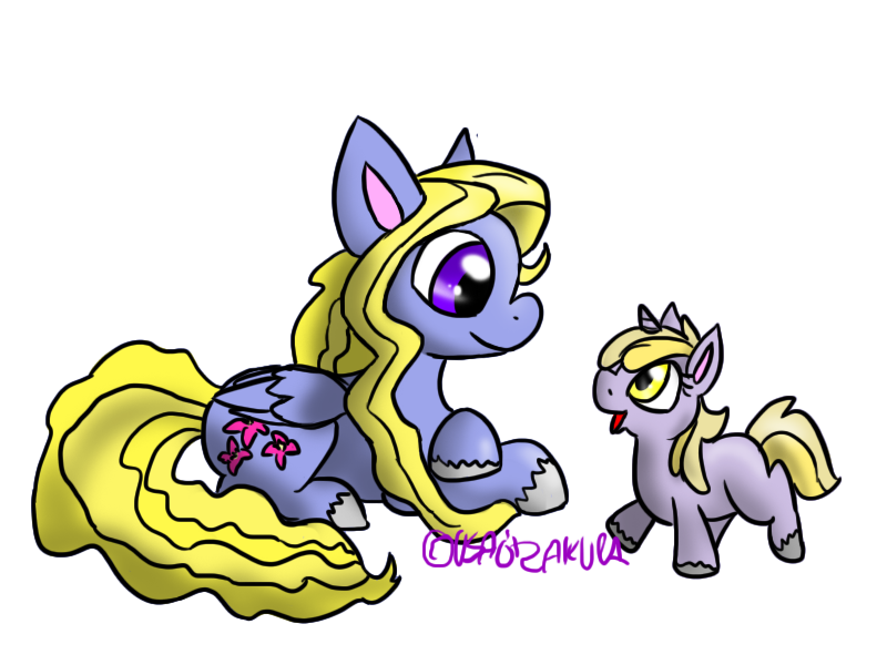 Dinky and her Grandma
