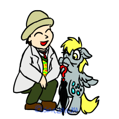 Derpy and the Seventh Doctor