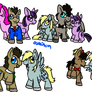 Doctor Whooves X 4