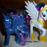 Luna and Celestia repainted