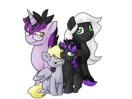 Lovestruck Derpy's family