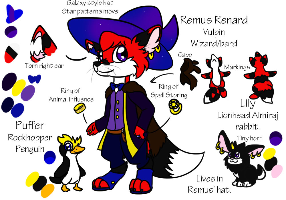 Remus Raccoon Remus ref by Usagi-Zakura on DeviantArt