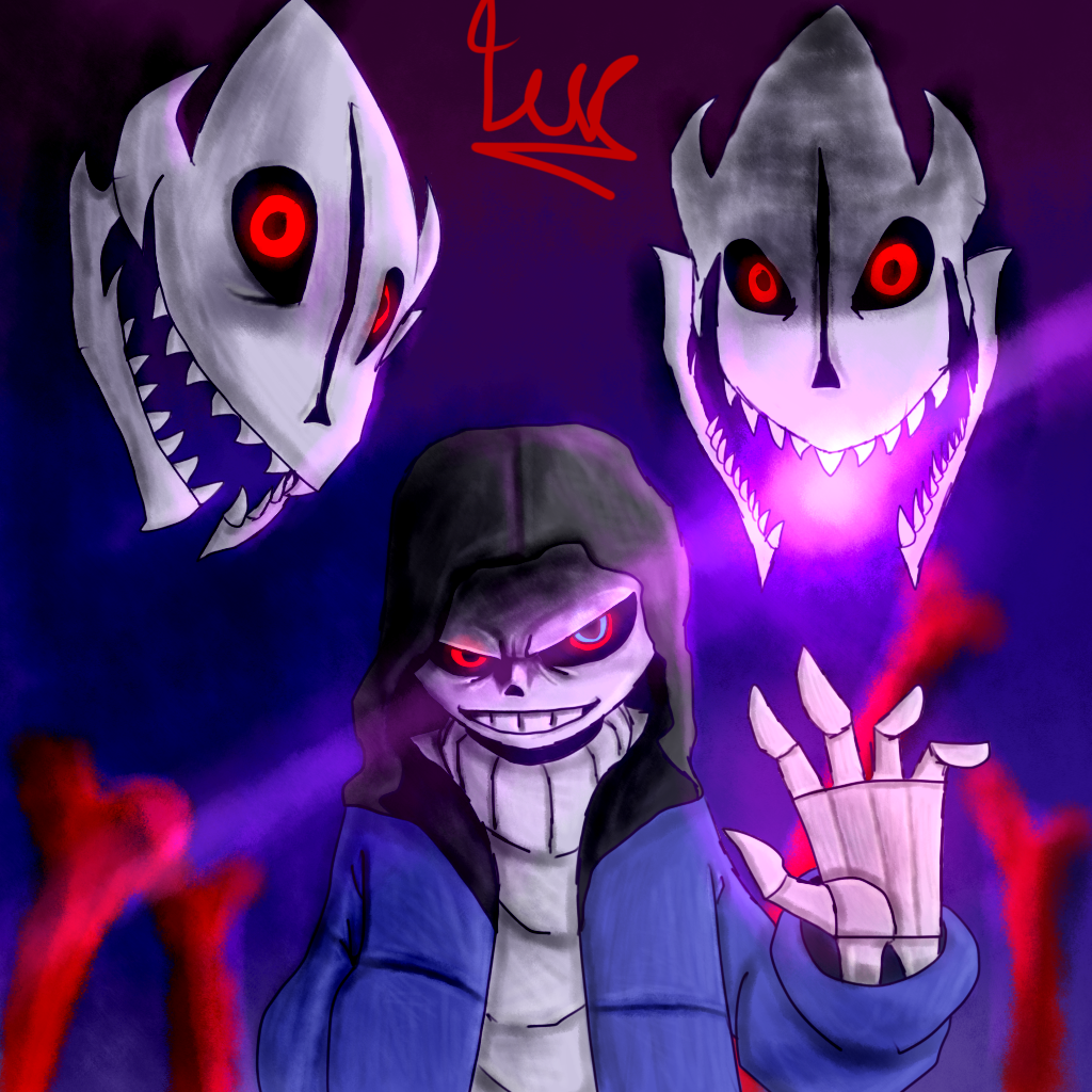 Dust!Sans art by LucArtsymationss on DeviantArt