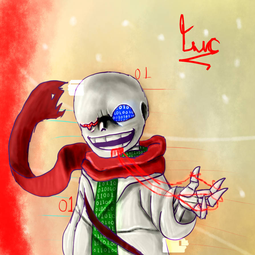 FaTAl ERROR haS OccuREd | FATAL ERROR SANS ART by LucArtsymationss on