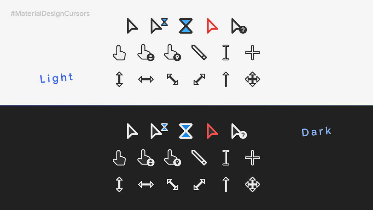 Deviant Cursor MaterialDesignCursors by UserName12314214 on DeviantArt