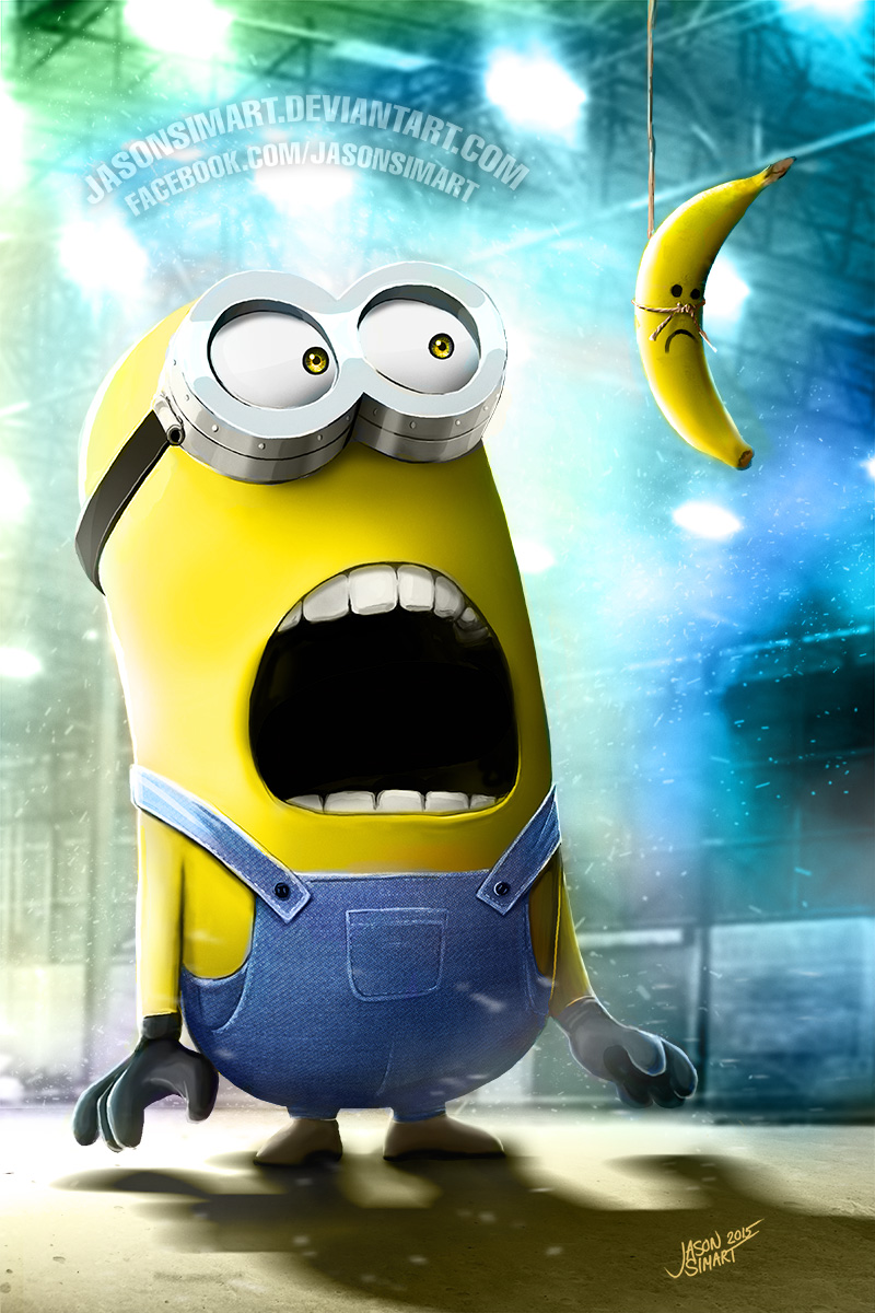 Minion banana troll by SimArtWorks on DeviantArt Minion banana troll by SimArtWorks on DeviantArt