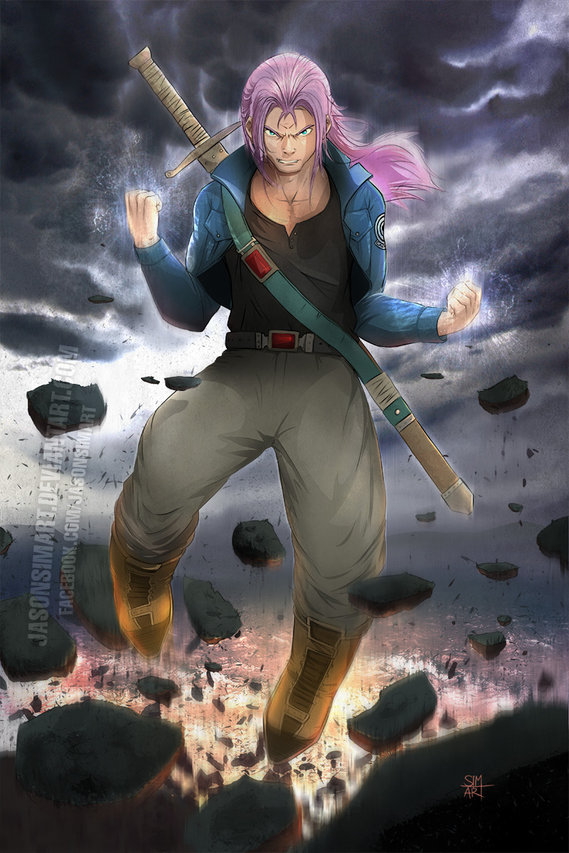Trunks from the future by SimArtWorks on DeviantArt