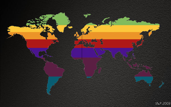 Colorful World Map by vesperTiLo on DeviantArt