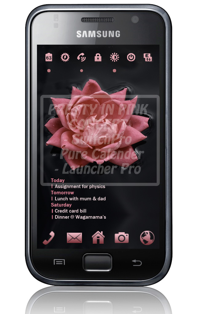 Pink Concept for Galaxy S