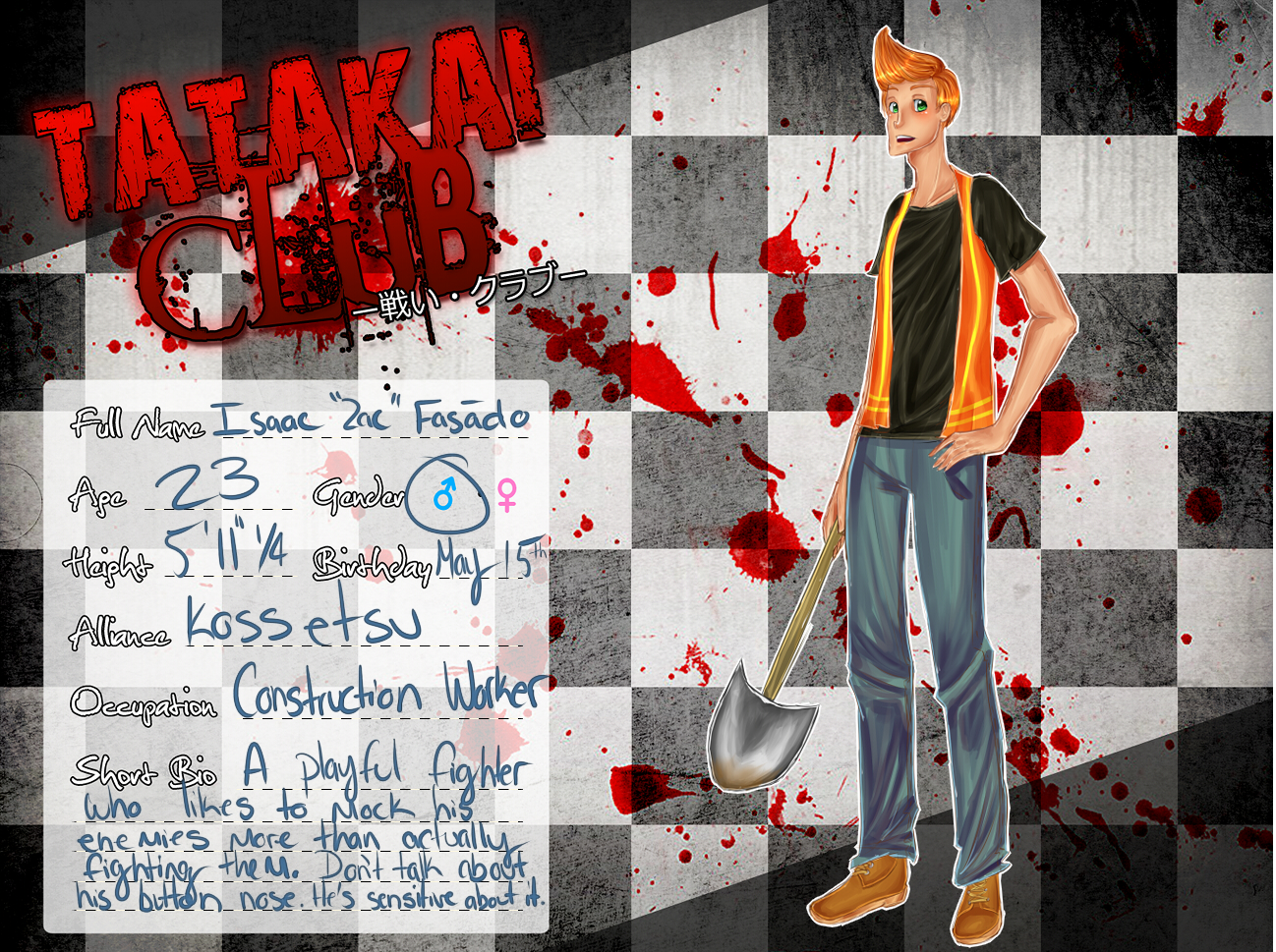 Tatakai Club: Zac