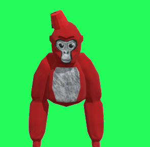 Greenscreen Red monke GTAG 3D model by OrionGTAG on DeviantArt