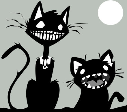 Creepy Kitties