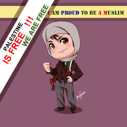 anime boy and girl join free palestine by hatoroakashi2k22 on DeviantArt