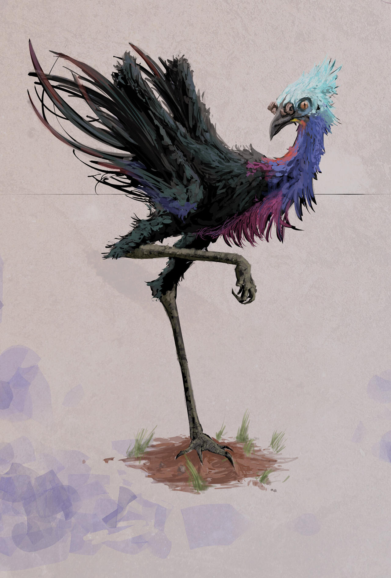 Alien Bird Concept by SamSteenArt on DeviantArt